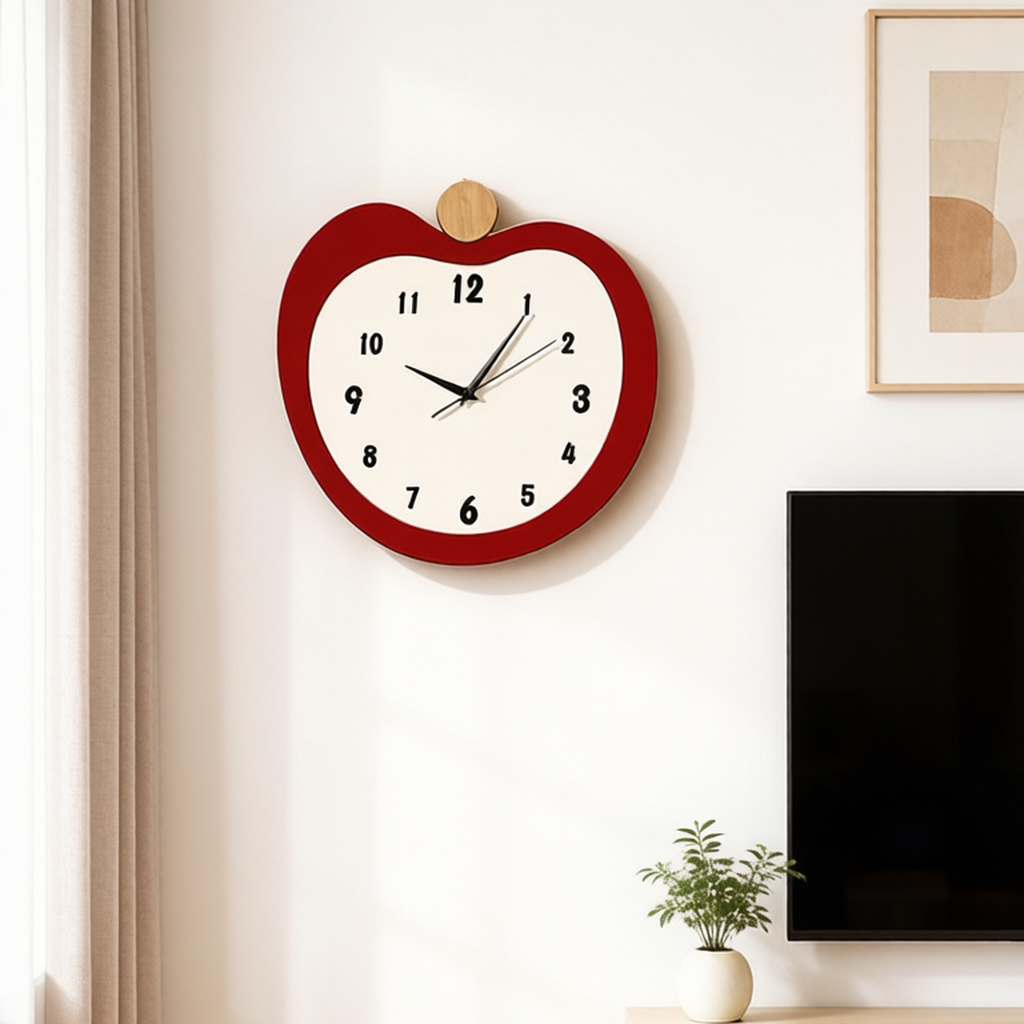 Apple Creative Wall Clock