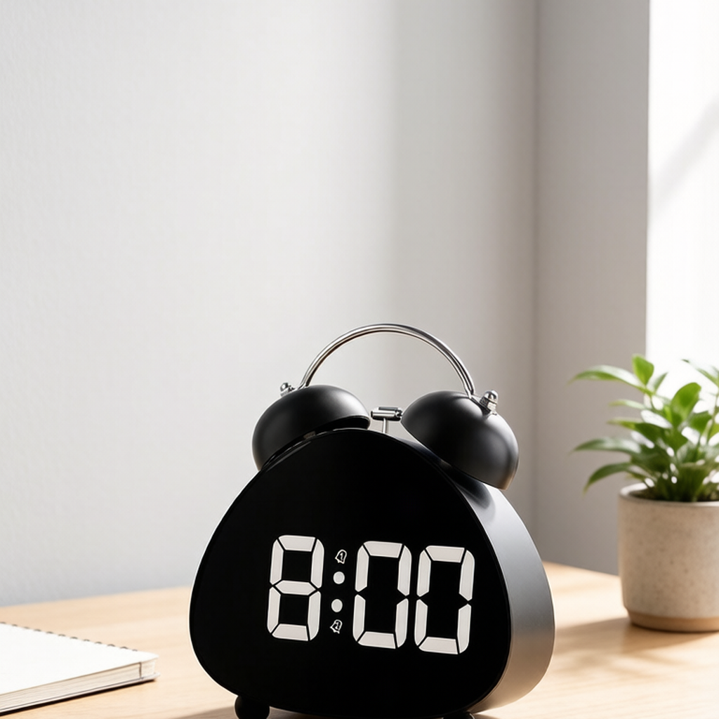 Loud Bell Electronic Kids Alarm Clock