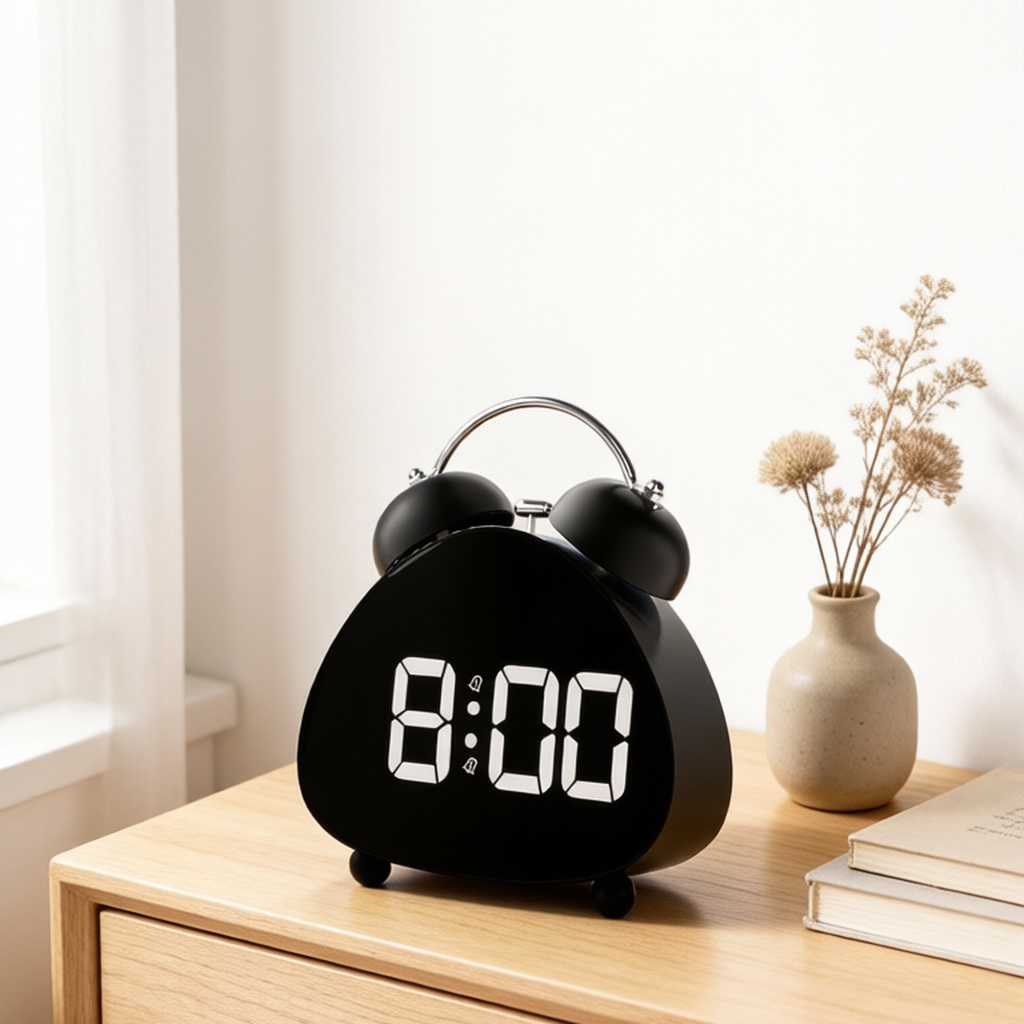 Loud Bell Electronic Kids Alarm Clock