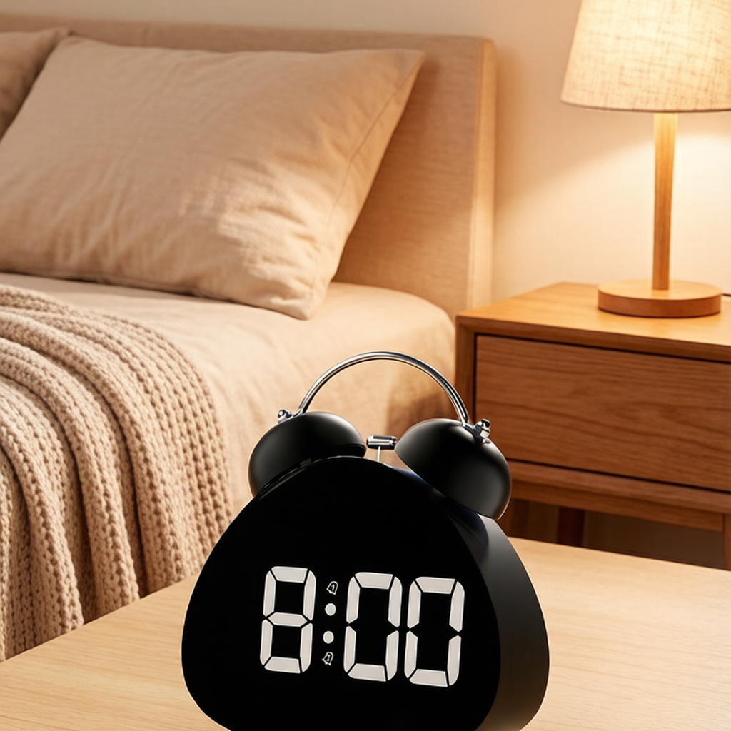 Loud Bell Electronic Kids Alarm Clock