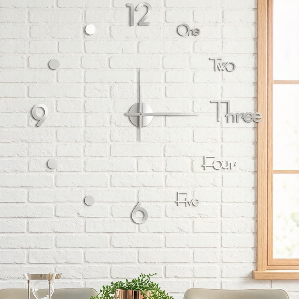 DIY Wall Sticker Clock