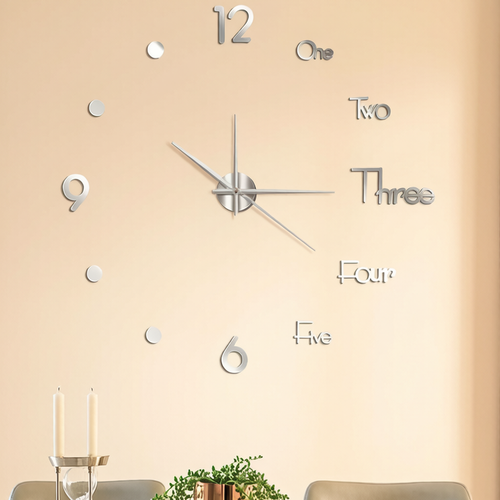 DIY Wall Sticker Clock